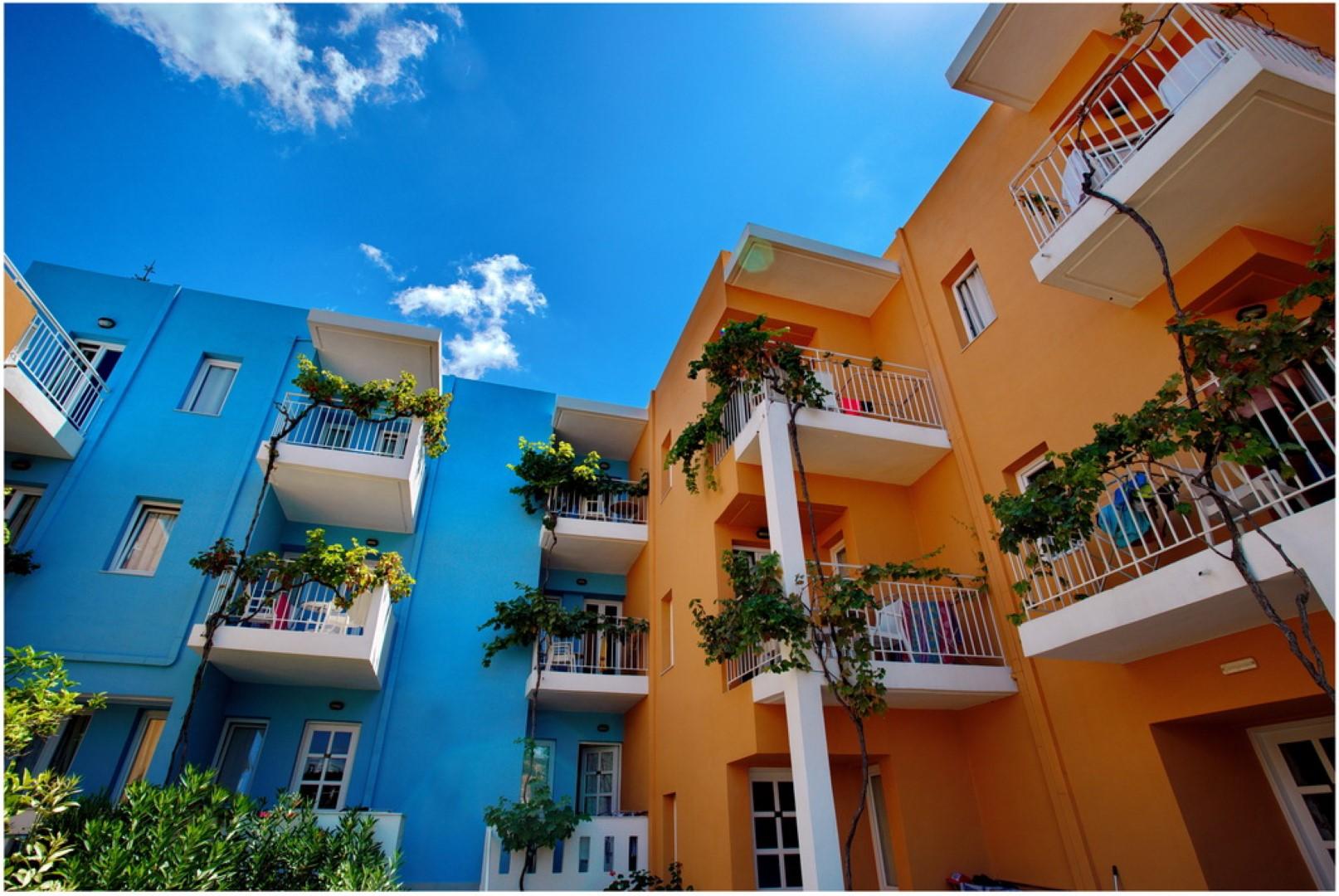 הרסוניסוס Bellos Hotel Apartments מראה חיצוני תמונה